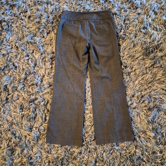 Sandro Paris Grey Low-Rise Flare Trousers - Picture 7 of 8
